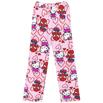 Hello Kitty x Spiderman Pajama
